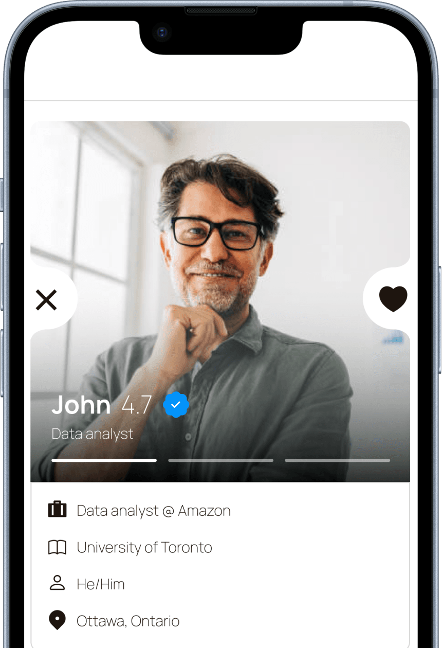 App preview on iPhone